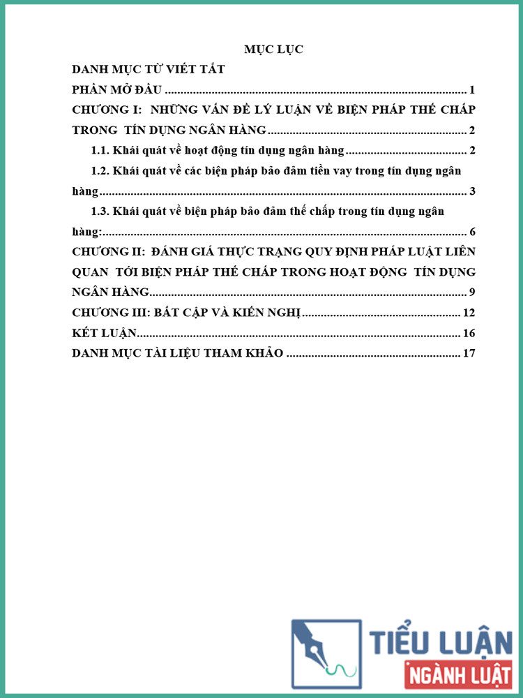 the chap tai san trong hoat dong cho vay cua to chuc tin dung 222 2
