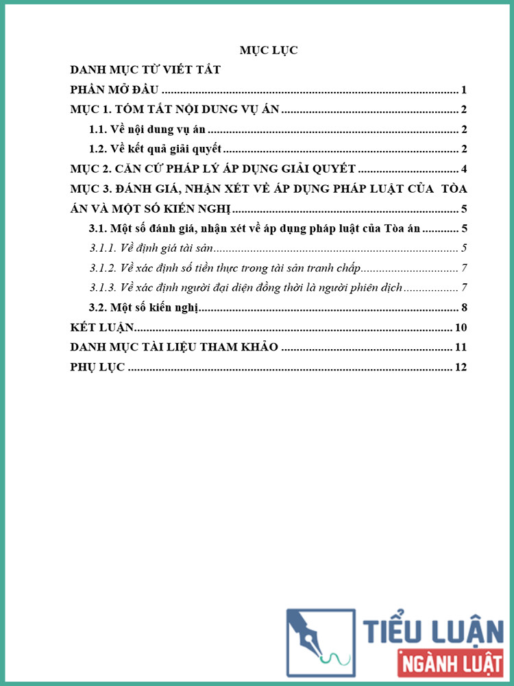 [Tiểu luận 2021] Phân tích, bình luận bản án số 03/2019/HNGĐ-PT của Tòa án nhân dân cấp cao Hà Nội về thủ tục tố tụng được áp dụng trong quá trình giải quyết vụ án