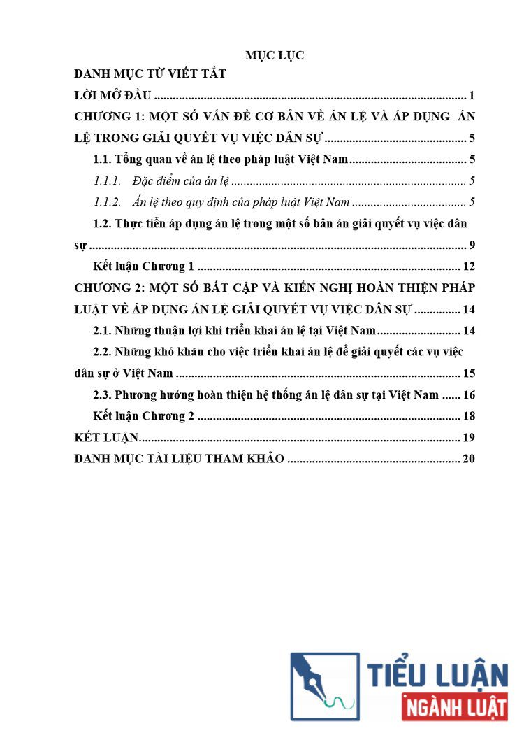 B0108 ap dung an le trong giai quyet vu viec dan su 2