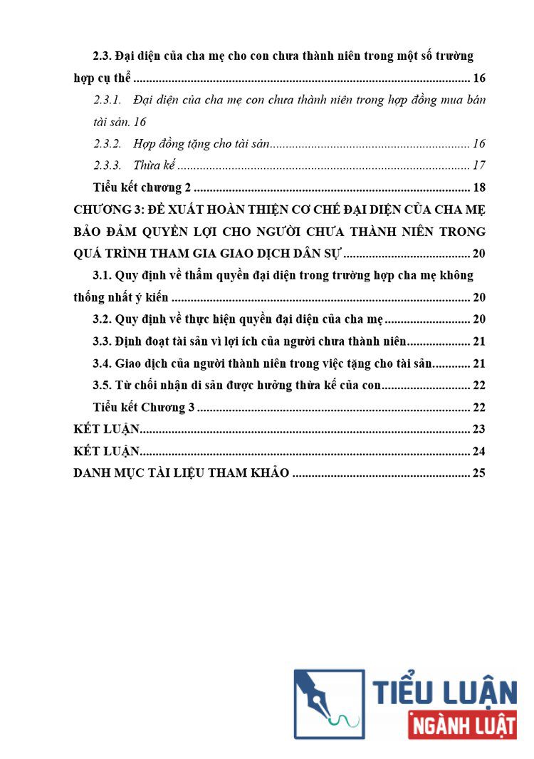 B0110 dai dien cua cha me cho nguoi chua thanh nien trong giao dich dan su 3