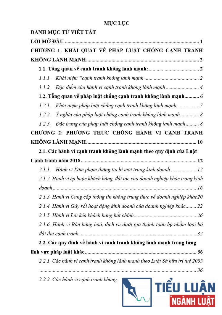 B0116 phap luat ve chong canh tranh khong lanh manh mot so vuong mac va kien nghi hoan thien 2