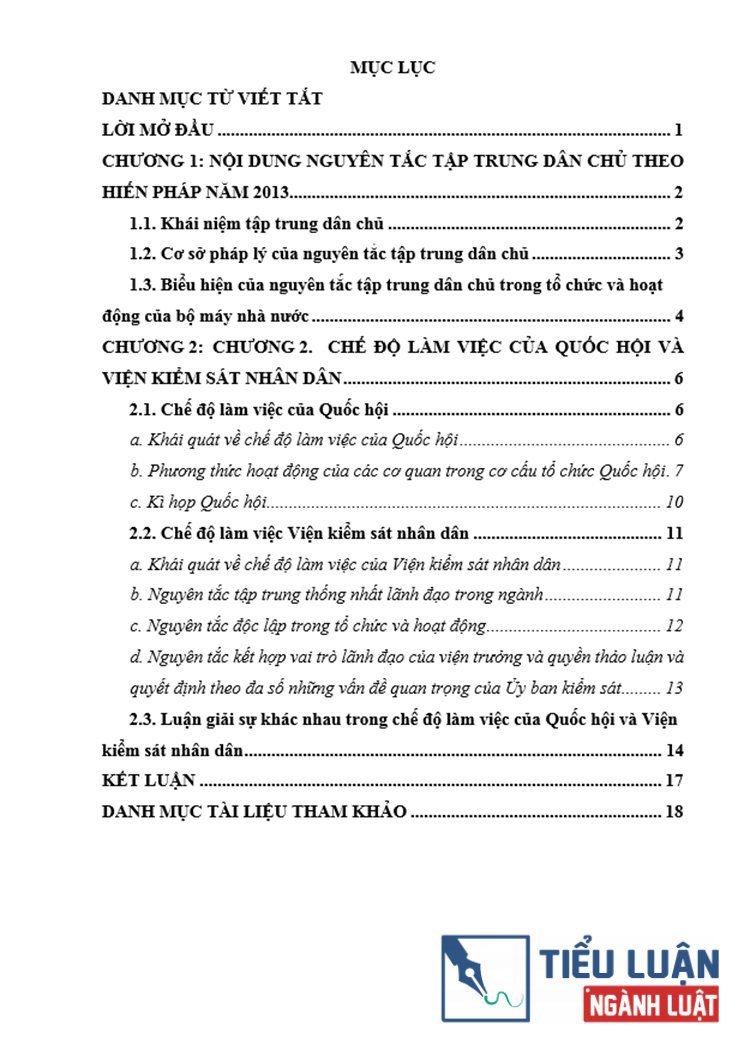 B0131 phan tich chi ro noi dung nguyen tac tap trung dan chu theo hien phap nam 2013 2