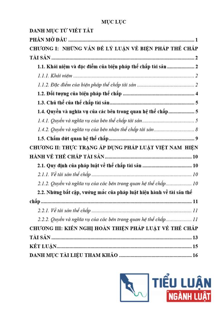 B0139 the chap tai san mot bien phap bao dam thuc hien nghia vu 2