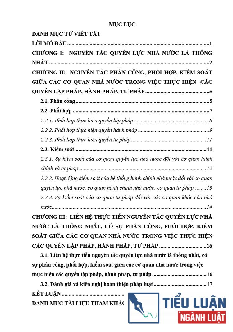B0186 nguyen tac quyen luc nha nuoc la thong nhat co su phan cong phoi hop kiem soat giua lap phap hanh phap tu phap 2