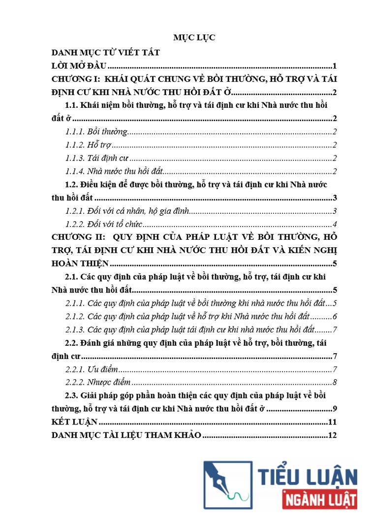 B0190 boi thuong ho tro va tai dinh cu khi nha nuoc thu hoi dat o 2