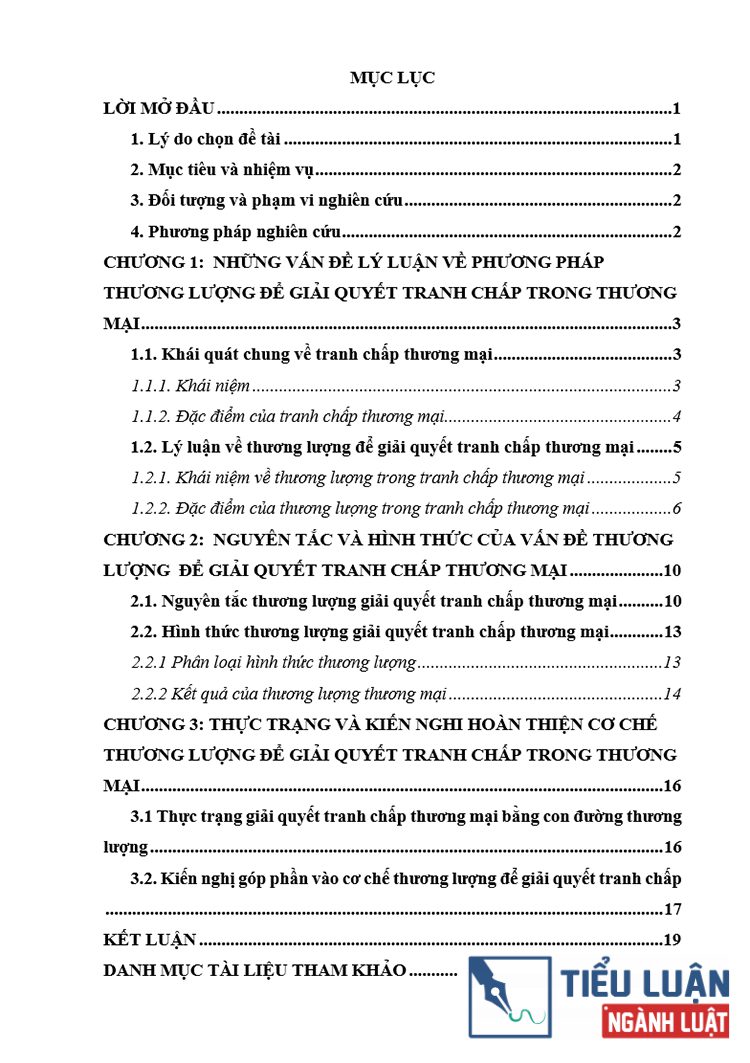 B0218 phuong thuc giai quyet tranh chap kinh doanh bang thuong luong o viet nam 2