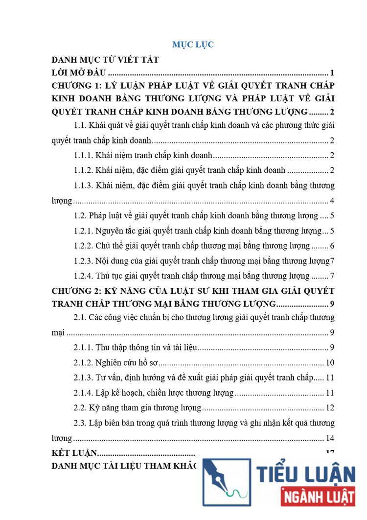 ky nang cua luat su khi tham gia giai quyet tranh chap thuong mai bang thuong luong 2