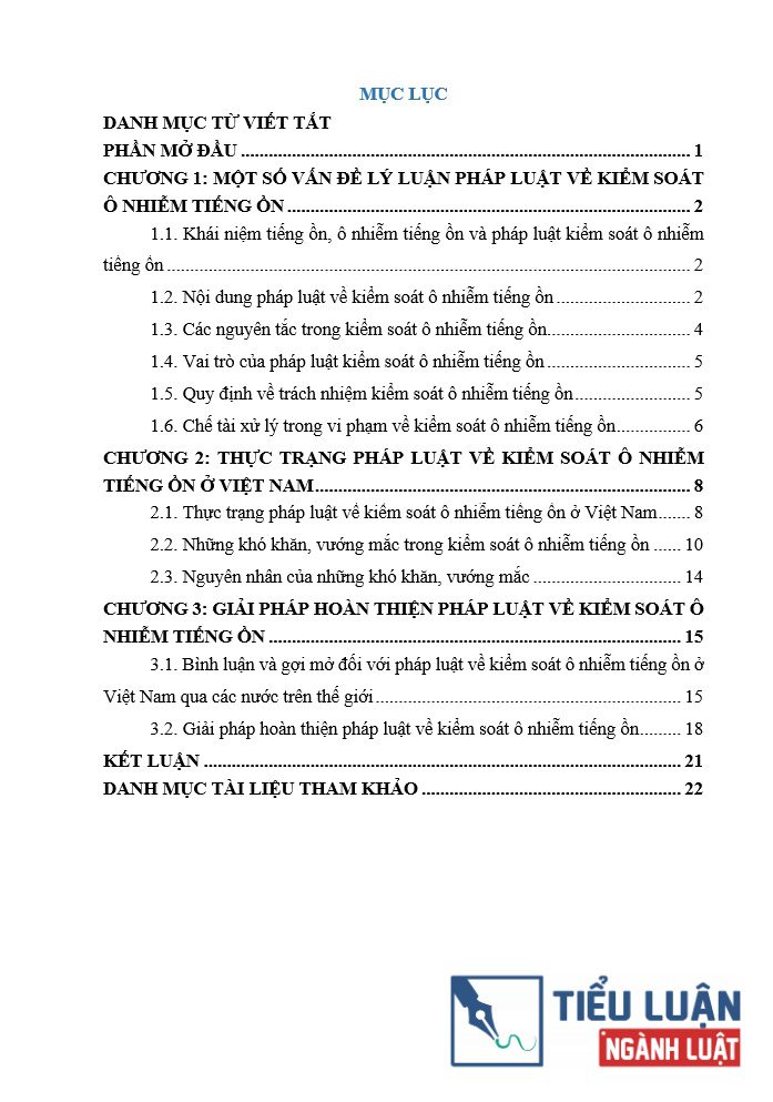 phap luat ve kiem soat o nhiem tieng on o viet nam 2