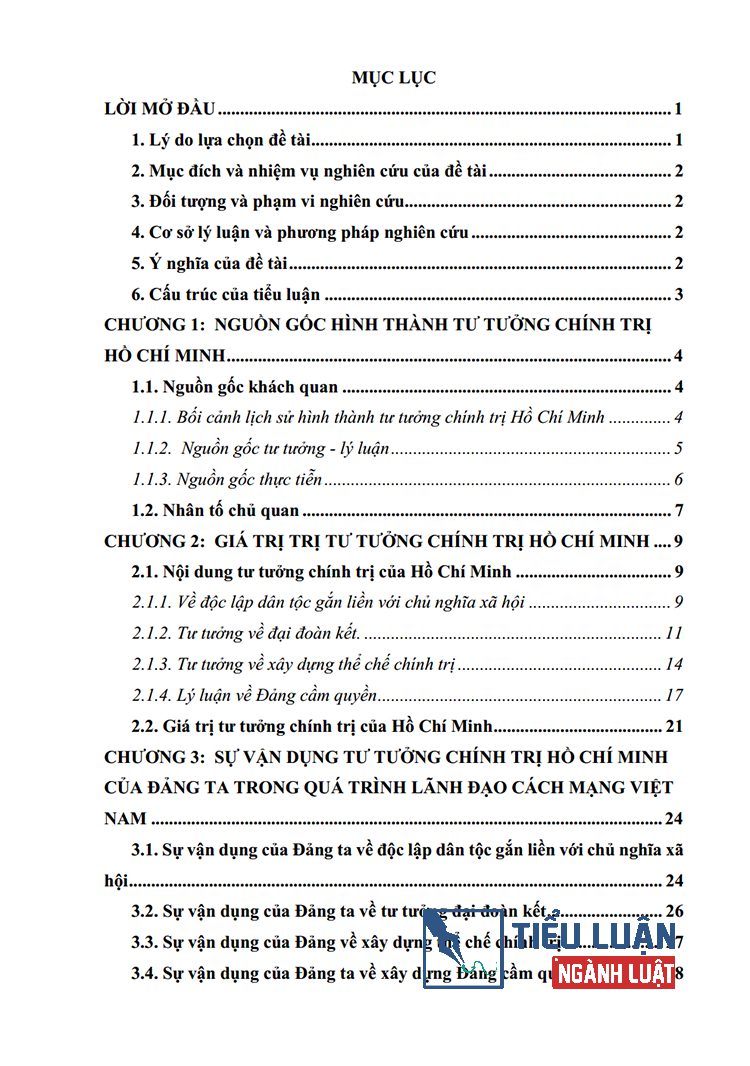 gia tri tu tuong chinh tri ho chi minh va su van dung cua dang ta trong qua trinh lanh dao cach mang viet nam 2