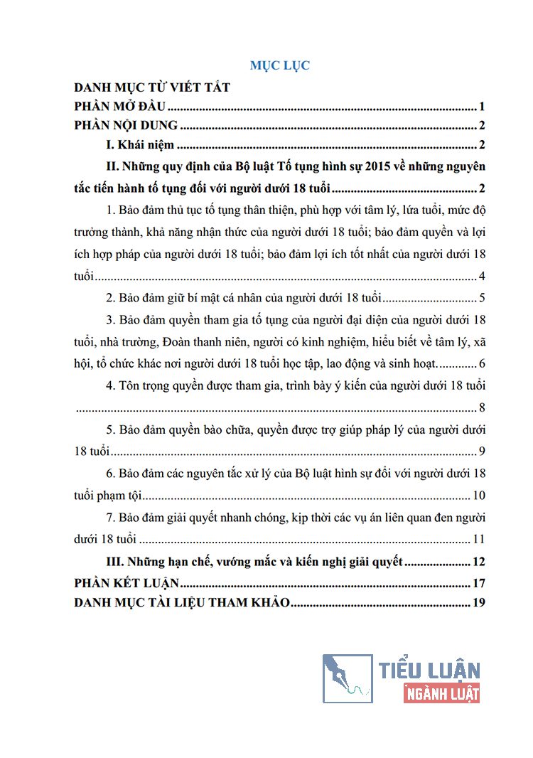 nguyen tac tien hanh to tung doi voi nguoi duoi 18 tuoi 2