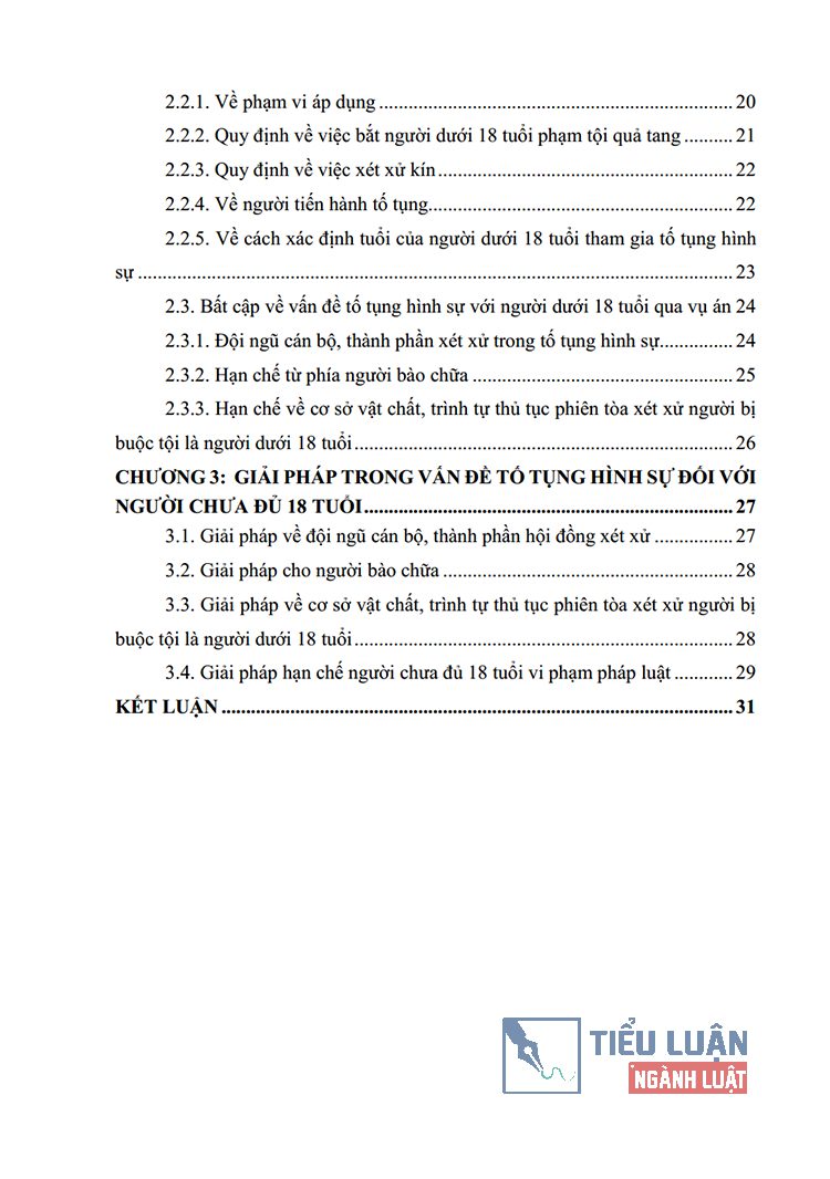 quy dinh hinh su va to tung hinh su doi voi nguoi chua du 18 tuoi 3