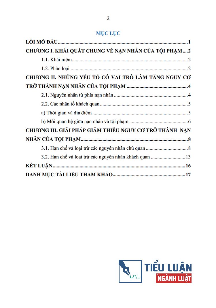 trinh bay nhung yeu to co vai tro lam tang nguy co tro thanh nan nhan cua toi pham 2 2