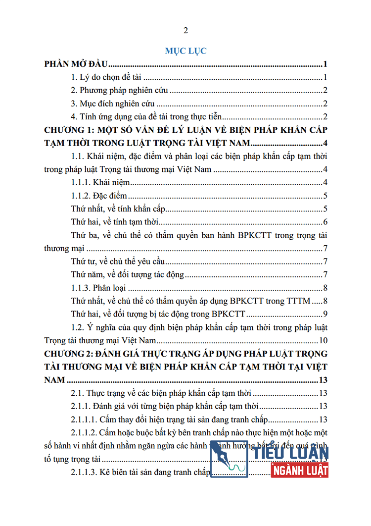 cac bien phap khan cap tam thoi trong luat trong tai thuong mai tai viet nam 2