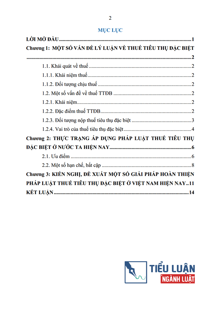 danh gia uu diem han che bat cap cua phap luat thue tieu thu dac biet hien nay 2