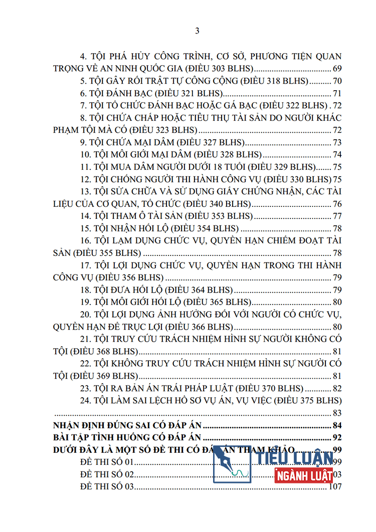 de cuong on tap mon luat hinh su phan cac toi pham 3