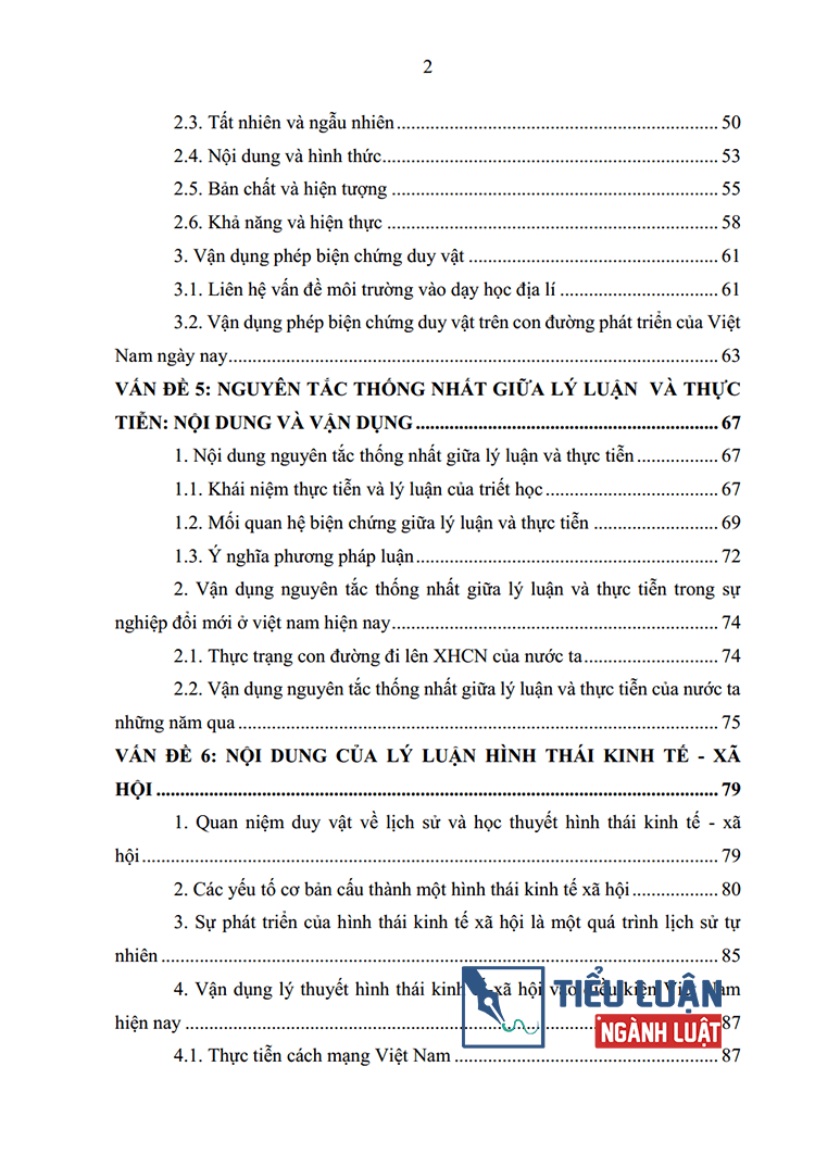 de cuong on tap mon triet hoc 2