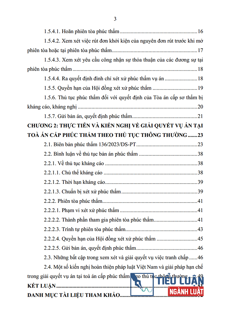 giai quyet vu an tai toa an cap phuc tham thong qua thu tuc thong thuong va binh luan 3