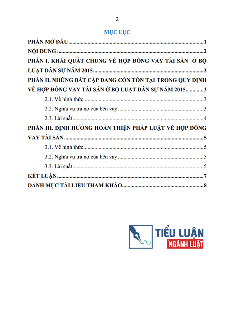 hop dong vay tai san theo bo luat dan su nam 2015 2