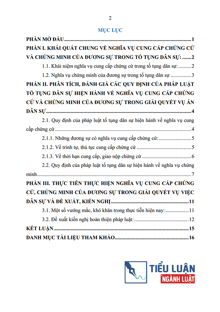 nghia vu cung cap chung cu va chung minh cua duong su trong giai quyet vu an dan su 2 2