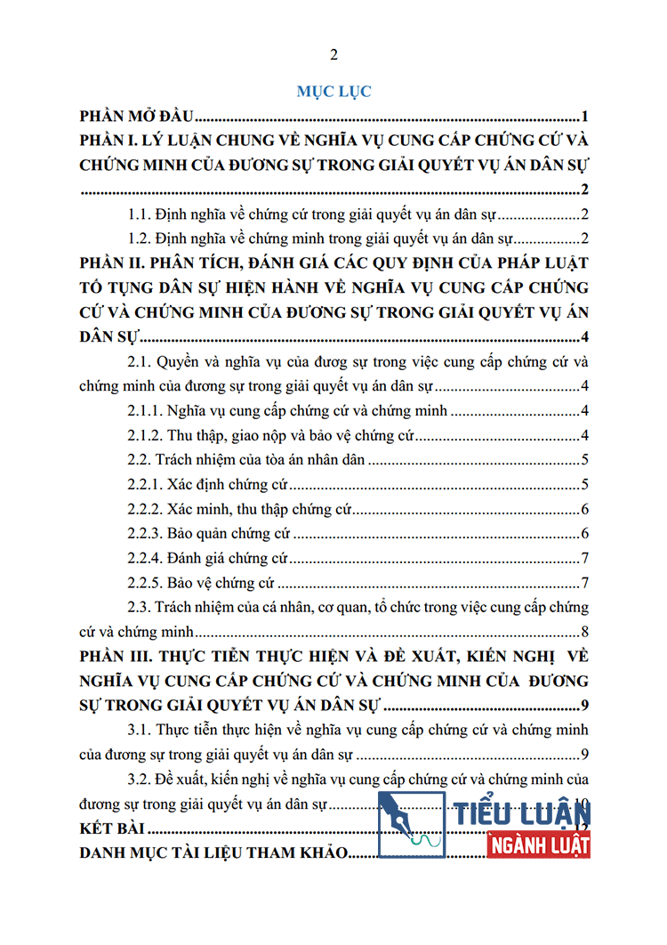 nghia vu cung cap chung cu va chung minh cua duong su trong giai quyet vu an dan su 2