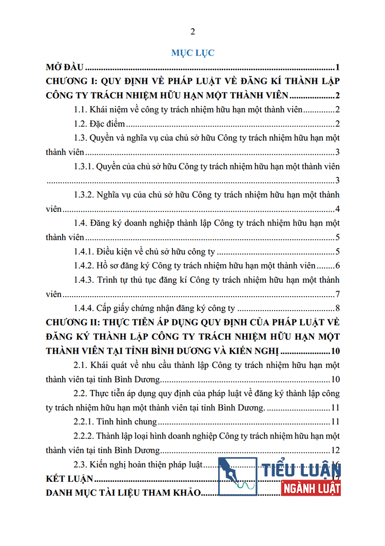 phap luat ve dang ky thanh lap cong ty trach nhiem huu han mot thanh vien qua thuc tien ap dung tai tinh binh duong 2