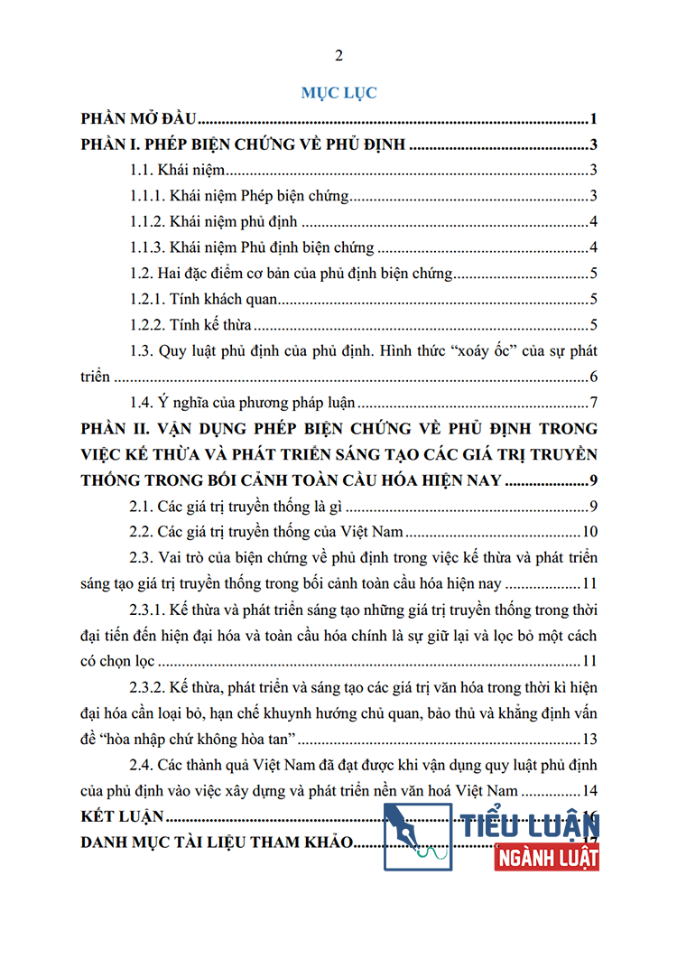 phep bien chung ve phu dinh va van dung phan tich viec ke thua va phat trien sang tao bai 9 2