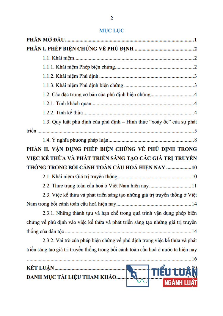 phep bien chung ve phu dinh va van dung phan tich viec ke thua va phat trien sang tao gia tri truyen thong bai 10 2