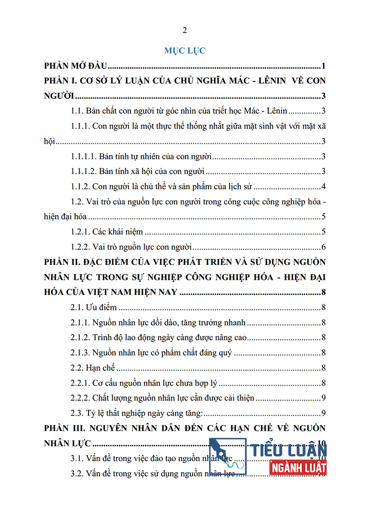 quan diem cua triet hoc mac lenin ve con nguoi va van de xay dung nguon luc con nguoi bai 9 2
