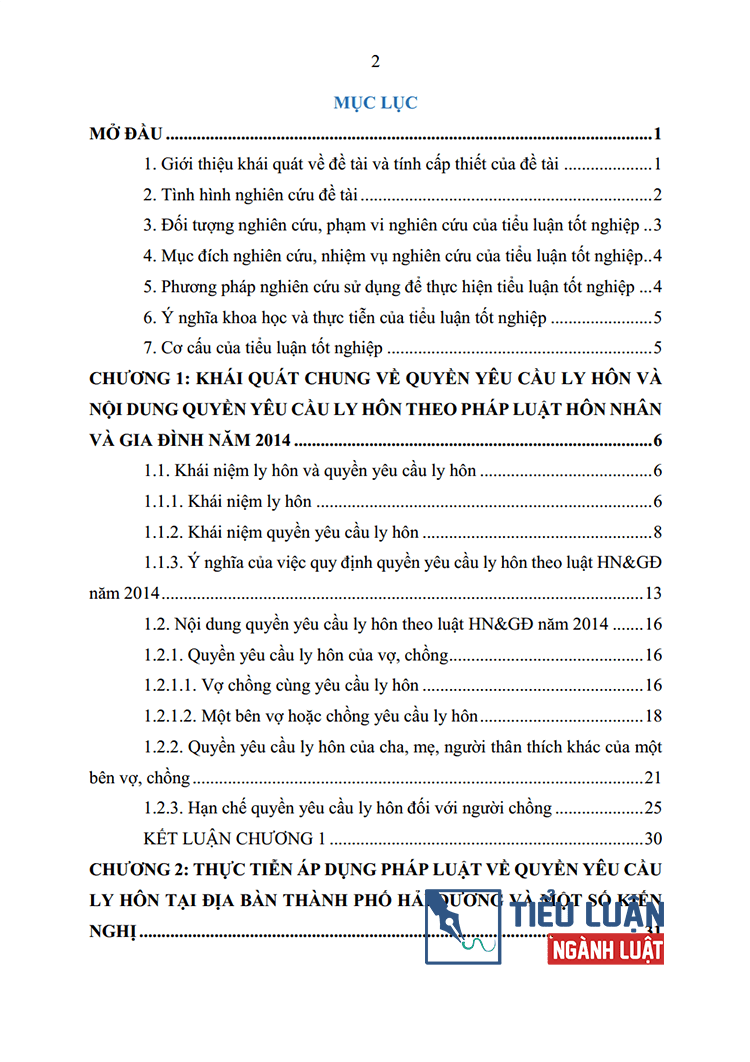 quyen yeu cau ly hon theo luat hon nhan va gia dinh nam 2014 2