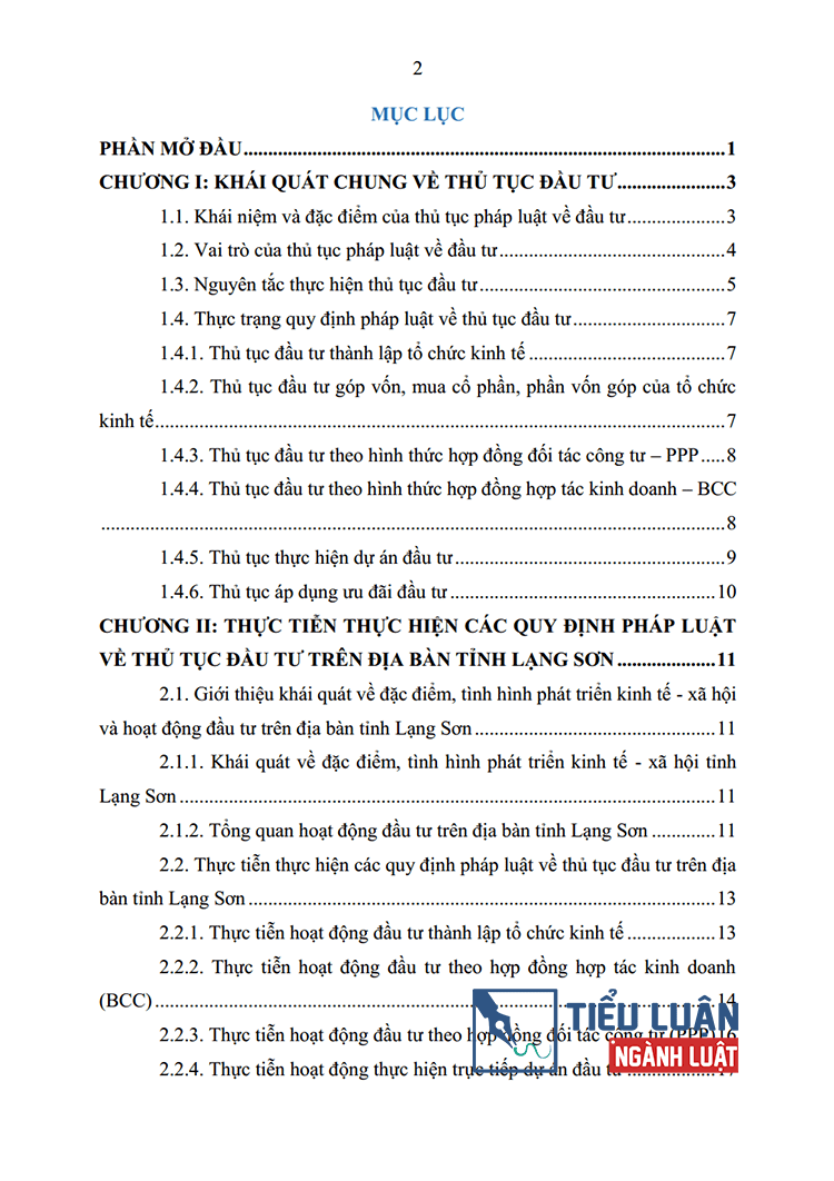 thuc tien thuc hien cac quy dinh phap luat ve thu tuc dau tu tren dia ban tinh lang son 2