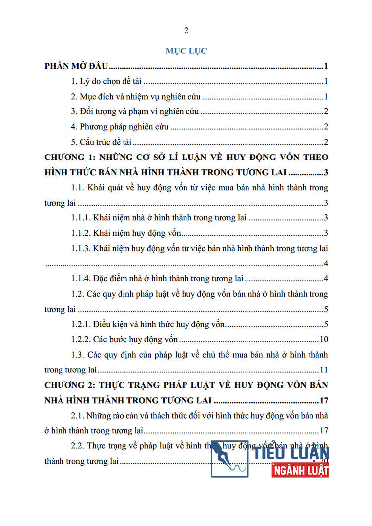 thuc trang huy dong von theo hinh thuc ban nha hinh thanh trong tuong lai cua doanh nghiep kinh doanh bat dong san 2