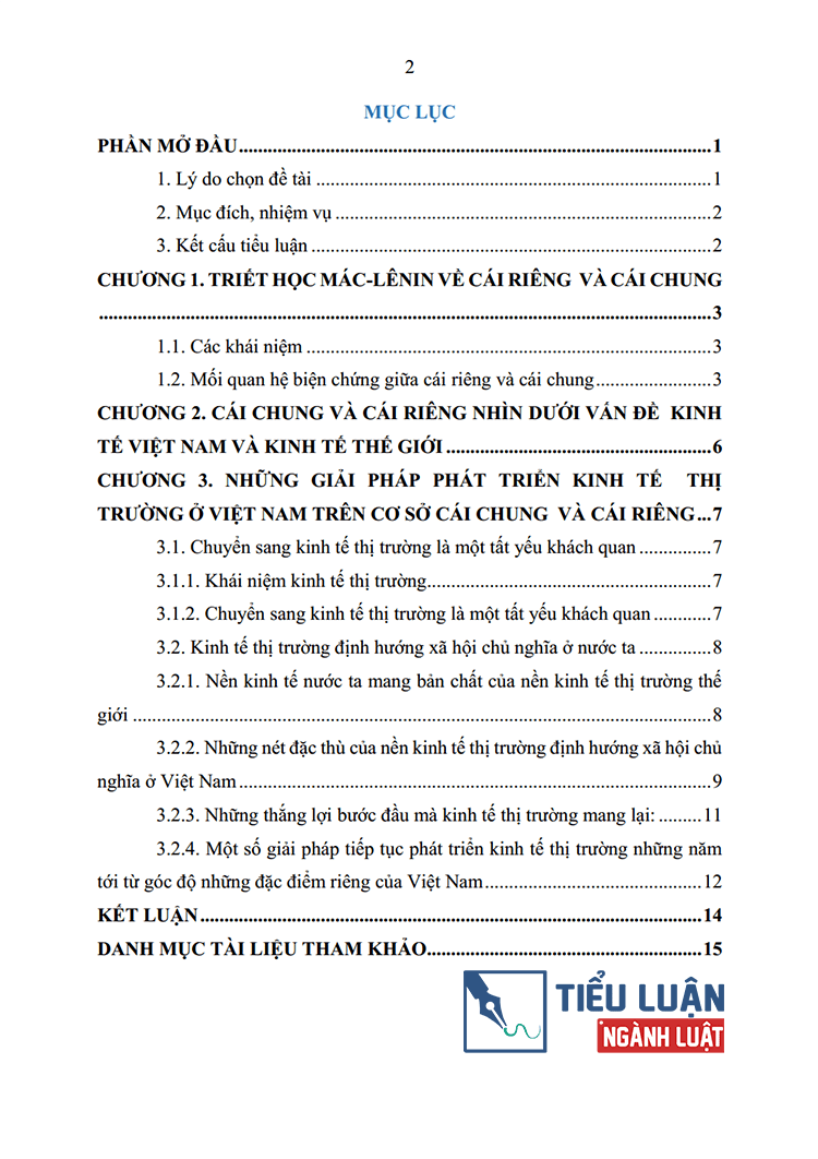 bien chung giua cai rieng va cai chung va van dung trong qua trinh xay dung kinh te thi truong bai 7 2