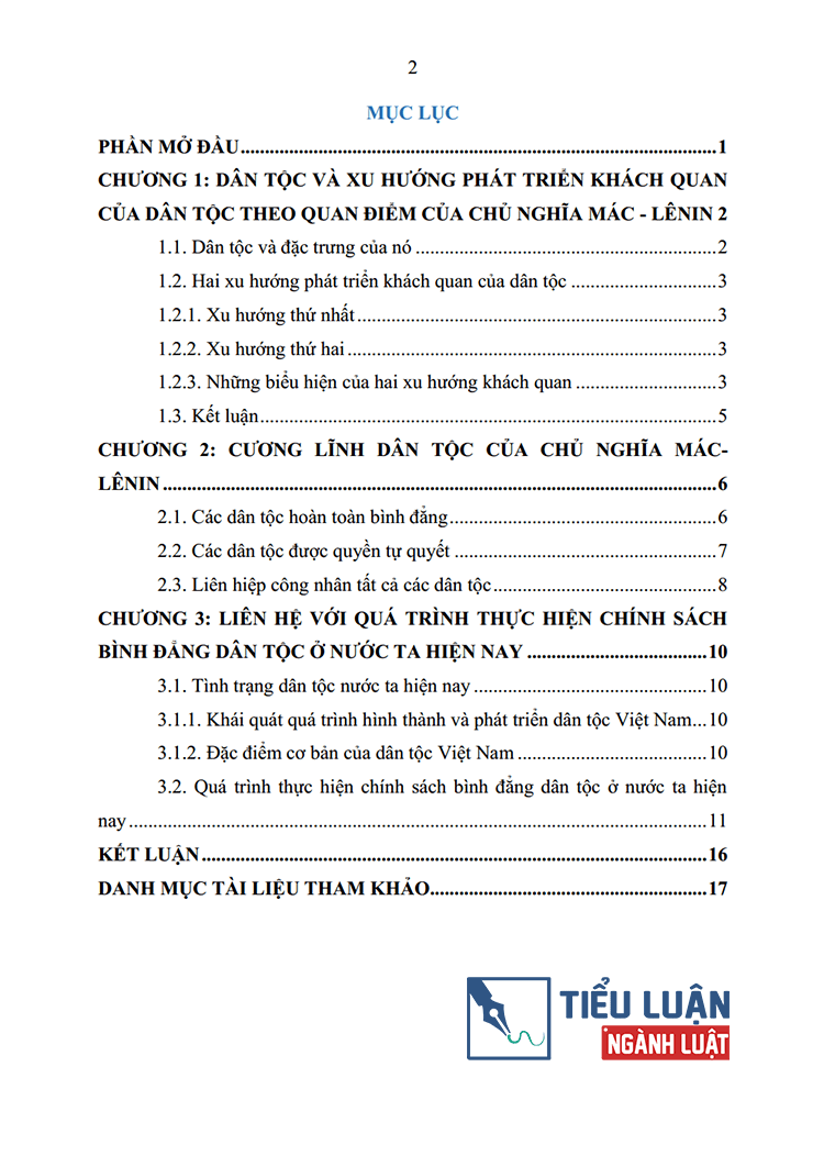 ly luan cua triet hoc mac lenin ve van de dan toc lien he voi qua trinh thuc hien chinh sach binh dang dan toc 2