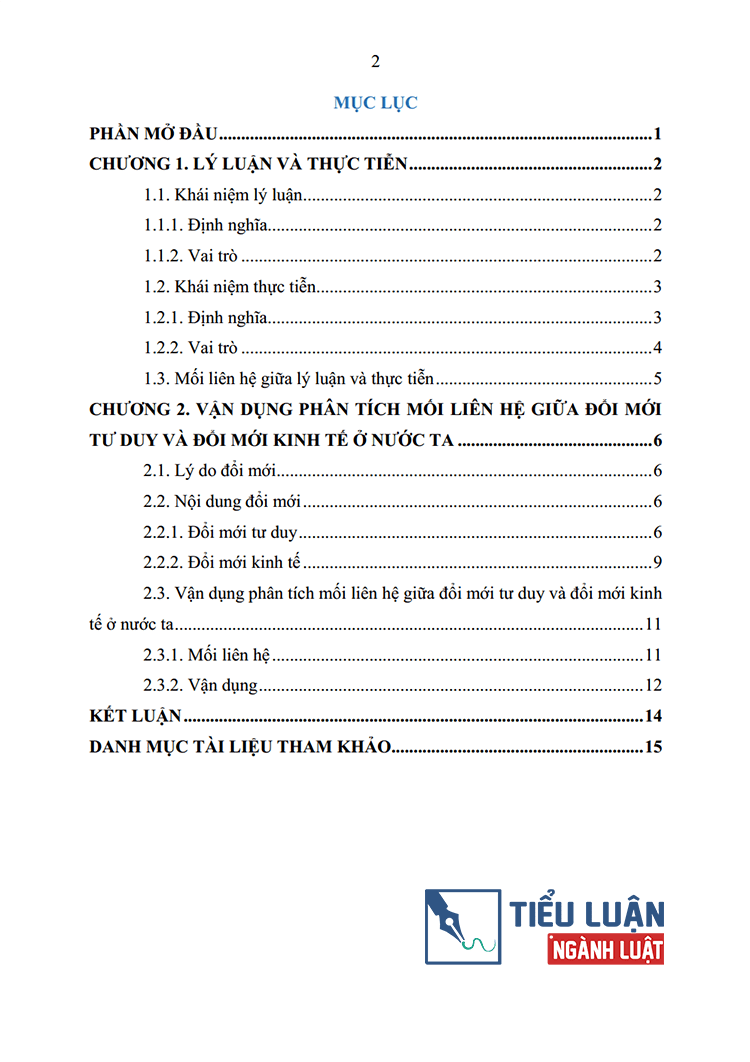 moi lien he giua ly luan va thuc tien va van dung phan tich moi lien he giua doi moi tu duy voi doi moi kinh te bai 4 2