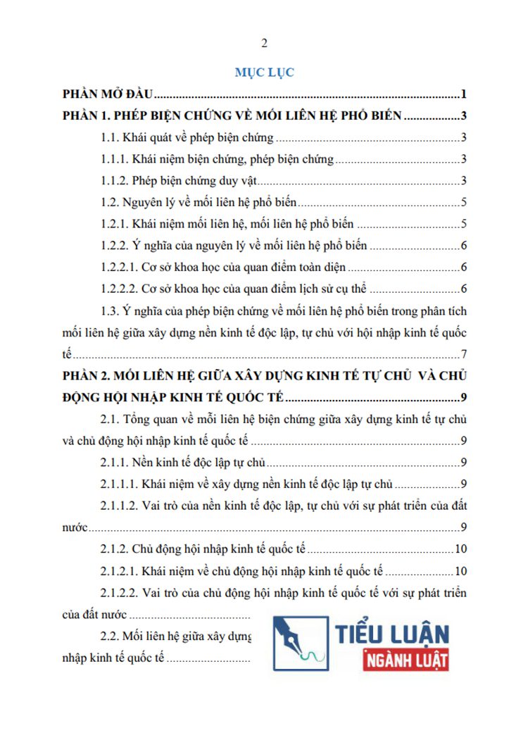 phep bien chung ve moi lien he pho bien va van dung phan tich giua xay dung nen kinh te doc lap tu chu bai 5 2