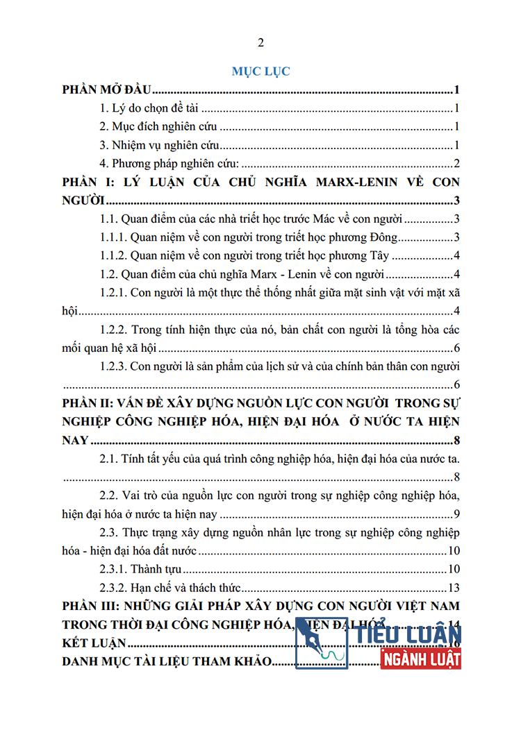 quan diem cua triet hoc mac lenin ve con nguoi va van de xay dung nguon luc con nguoi bai 11 2