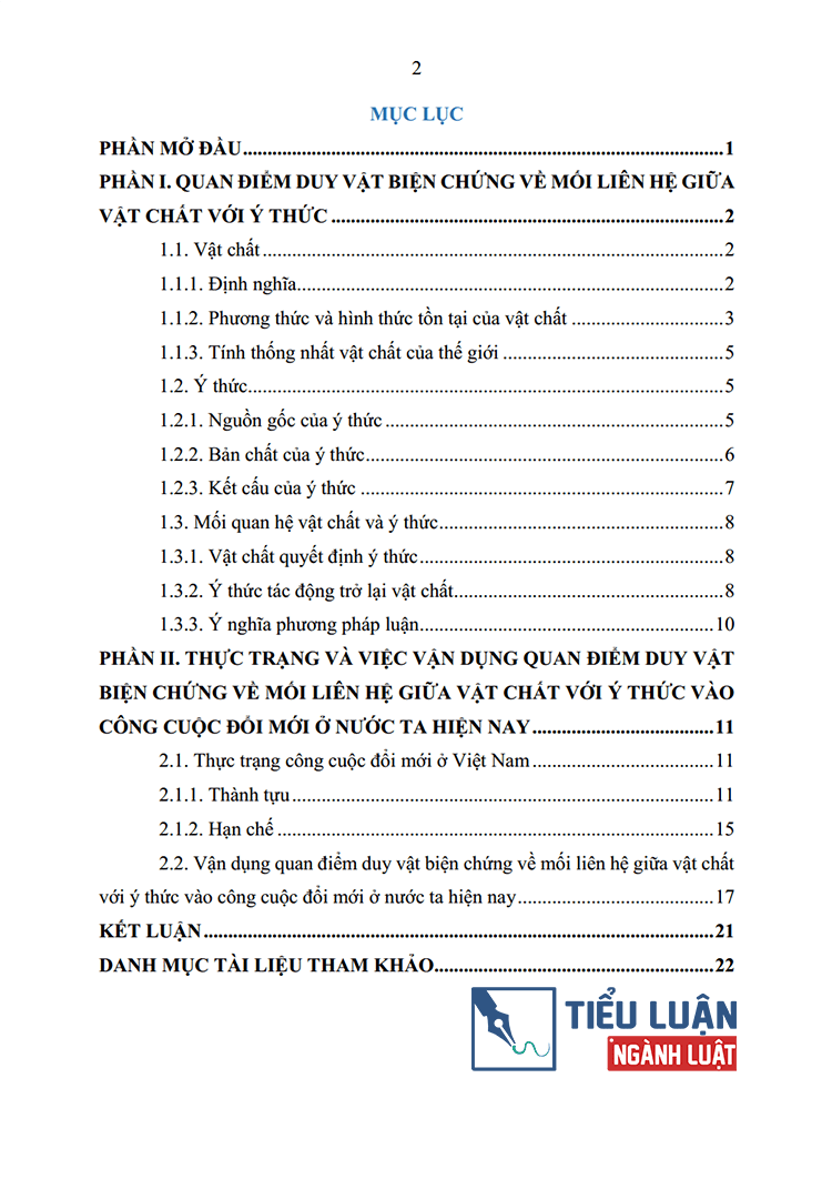 quan diem duy vat bien chung ve moi quan he giua vat chat voi y thuc va van dung vao cong cuoc doi moi bai 13 2