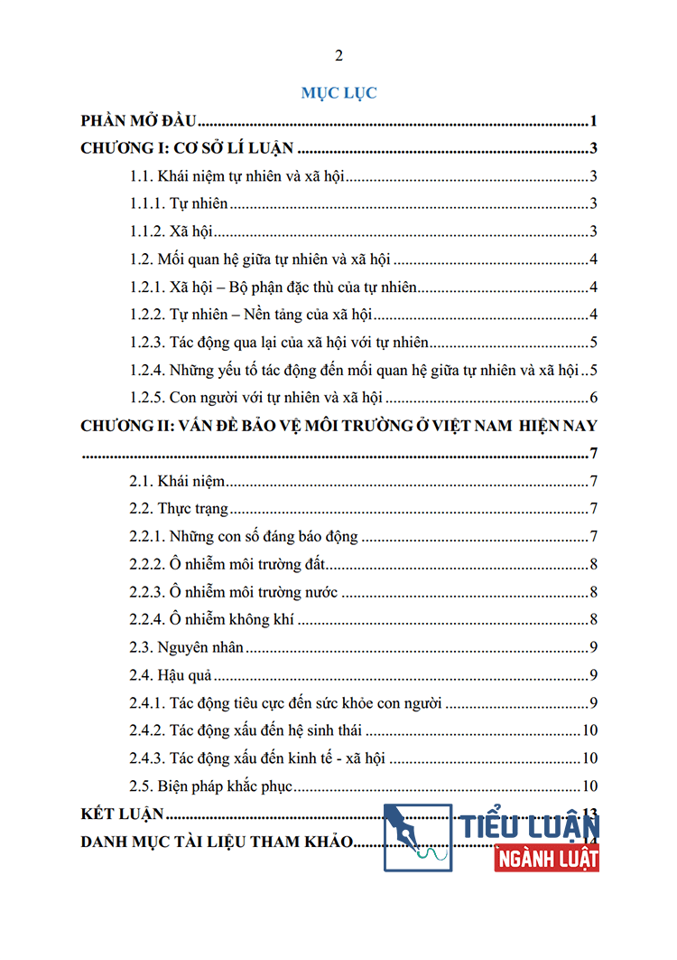 quan he giua xa hoi voi tu nhien va van de moi truong bao ve moi truong o viet nam hien nay bai 19 2