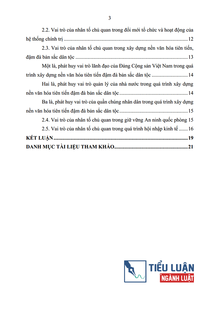 quy luat khach quan va vai tro cua nhan to chu quan trong hoat dong thuc tien va van dung vao su nghiep doi moi 3