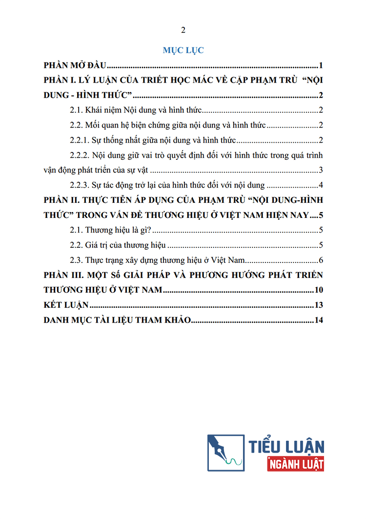 thuc tien ap dung cap pham tru noi dung hinh thuc trong van de thuong hieu trong nen kinh te thi truong 2