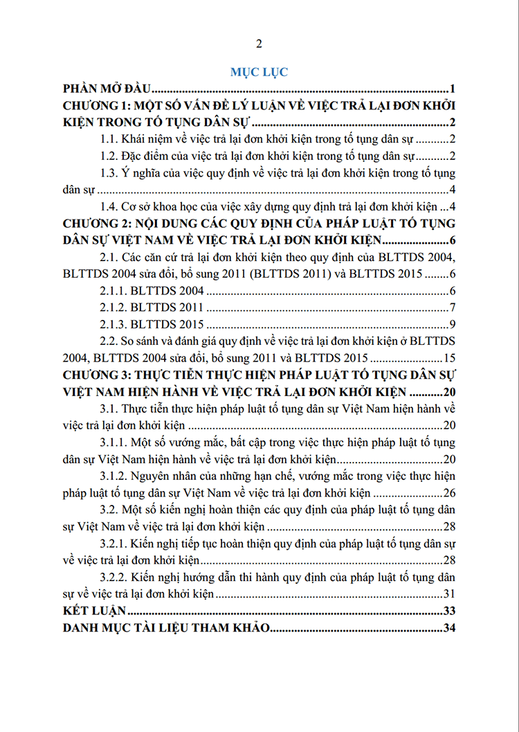 binh luan quy dinh cua blttds 2015 ve cac truong hop tra lai don khoi kien 2