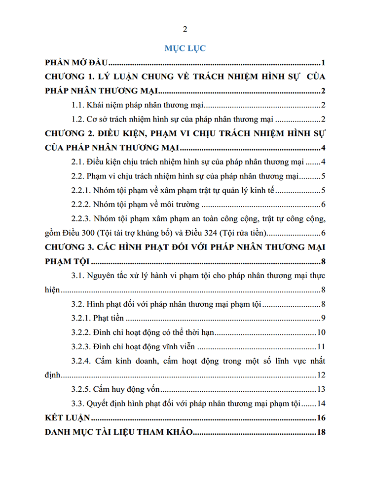 phap luat ve hinh phat pham vi chiu trach nhiem hinh su cua phap nhan thuong mai han che va de xuat hoan thien 2