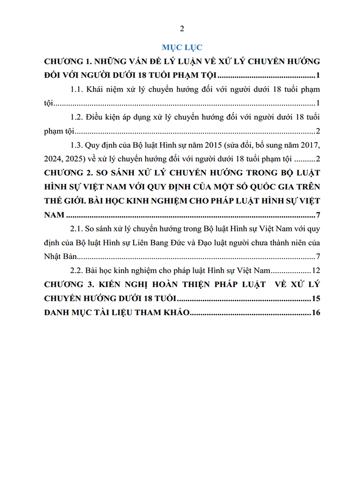 phap luat ve xu ly chuyen huong nguoi duoi 18 tuoi bai hoc kinh nghiem tu mot so quoc gia 2
