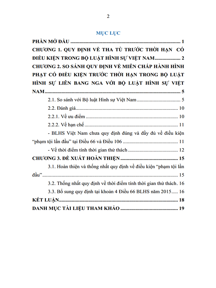 tha tu truoc thoi han co dieu kien trong lhsvn va bai hoc kinh nghiem tu lien bang nga 2